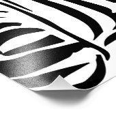 Zebrastrepen Foto Afdruk (Hoek)