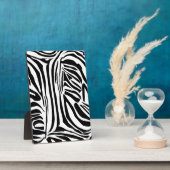 Zebrastrepen Fotoplaat (Zijkant)