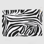 Zebrastrepen Golfhanddoek (Horizontaal)