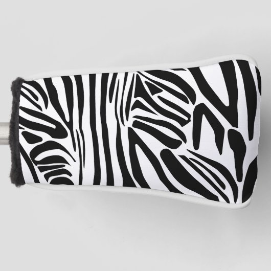 Zebrastrepen Golfheadcover (Voorkant)