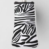 Zebrastrepen Golfheadcover (Draai 90)