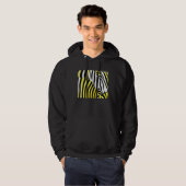 Zebrastrepen Hoodie (Voorkant volledig)