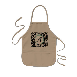 Zebrastrepen Kinder Schort