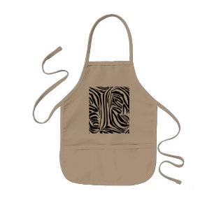 Zebrastrepen Kinder Schort