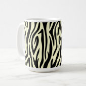 Zebrastrepen Koffiemok (Voorkant links)