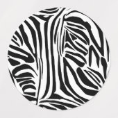 Zebrastrepen Labels (Design 2)