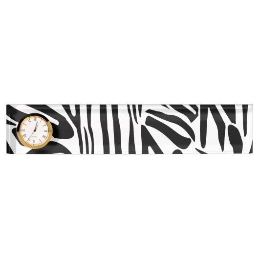 Zebrastrepen Naambordje (Voorkant)
