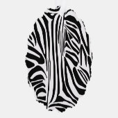Zebrastrepen Ornament Kaart (Rechts)