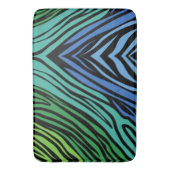 Zebrastrepen Patroon Badmat (Voorkant Verticaal)