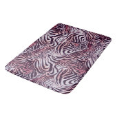 Zebrastrepen Patroon Badmat (Gekanteld)