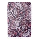 Zebrastrepen Patroon Badmat (Voorkant Verticaal)