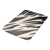 Zebrastrepen Patroon Badmat (Gekanteld)