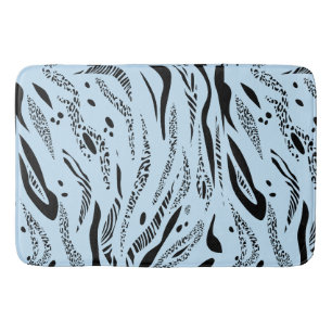 Zebrastrepen Patroon Badmat