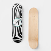 Zebrastrepen Persoonlijk Skateboard (Voorkant)