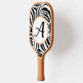 Zebrastrepen Pickleball Paddle (Links)