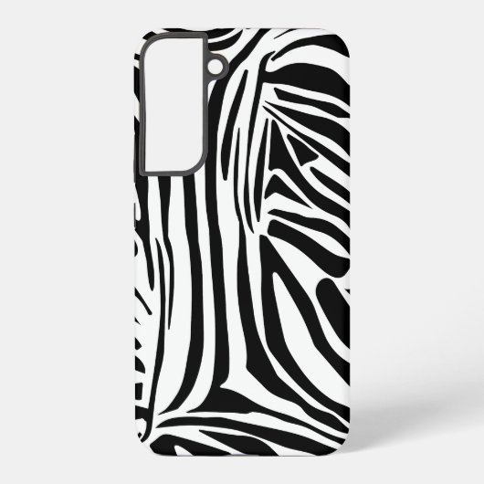 Zebrastrepen Samsung Galaxy Hoesje (Achterkant)