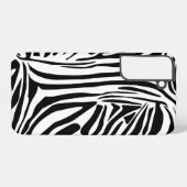 Zebrastrepen Samsung Galaxy Hoesje (Achterkant horizontaal)