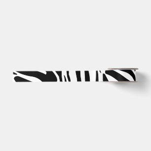 Zebrastrepen Satijnen Lint
