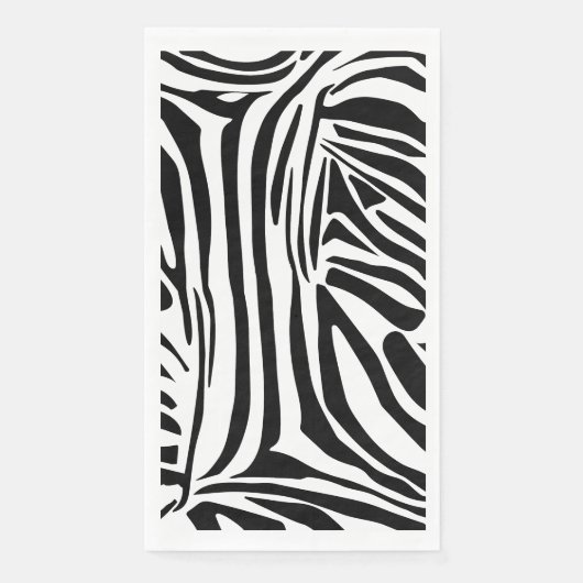 Zebrastrepen Servet (Voorkant)