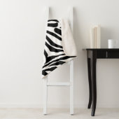 Zebrastrepen Sherpa Deken (In situ)