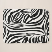 Zebrastrepen Sherpa Deken (Voorkant (horizontaal))