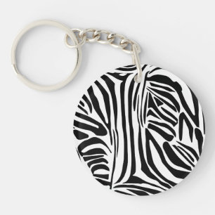 Zebrastrepen Sleutelhanger