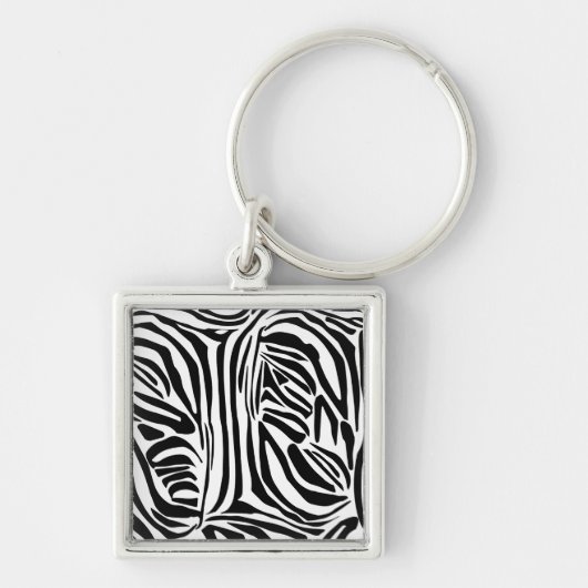 Zebrastrepen Sleutelhanger (Voorkant)
