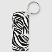 Zebrastrepen Sleutelhanger (Achterkant)