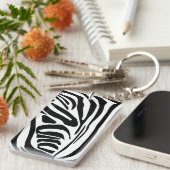 Zebrastrepen Sleutelhanger (Voorkant Rechts)