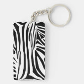 Zebrastrepen Sleutelhanger (achterkant)