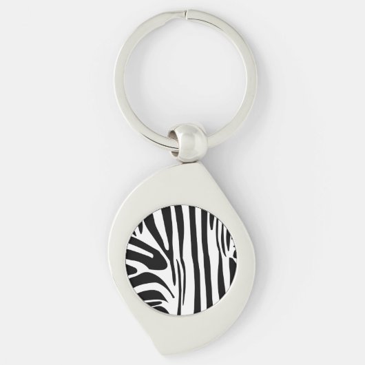 Zebrastrepen Sleutelhanger (Voorkant)