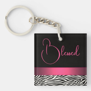 Zebrastrepen Sleutelhanger