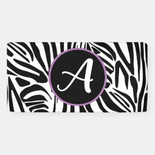 Zebrastrepen Spandoek