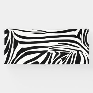 Zebrastrepen Spandoek