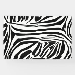 Zebrastrepen Spandoek