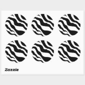 Zebrastrepen Stickers (Vel)