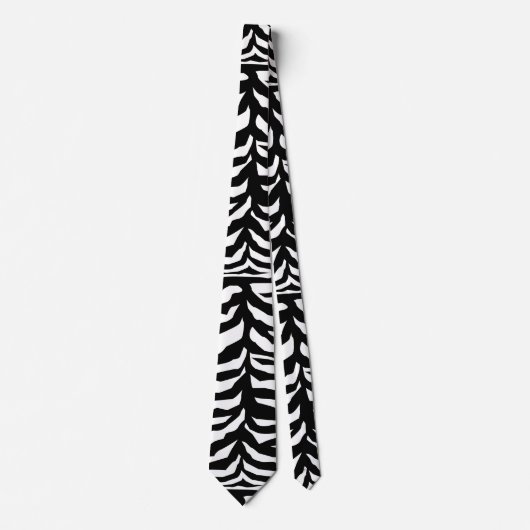 Zebrastrepen  stropdas (Voorkant)