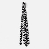 Zebrastrepen  stropdas (Achterkant)