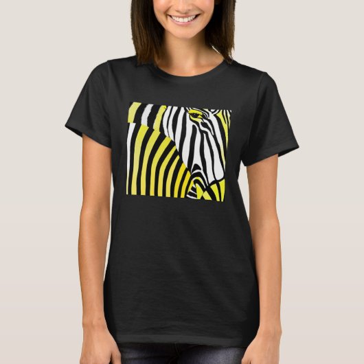 Zebrastrepen T-shirt (Voorkant)