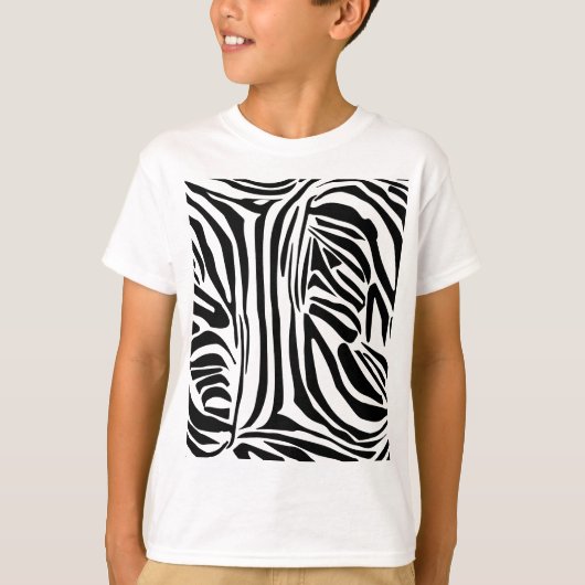 Zebrastrepen T-shirt (Voorkant)