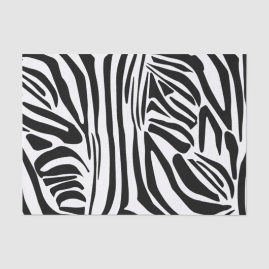 Zebrastrepen Tissuepapier (Voorkant)