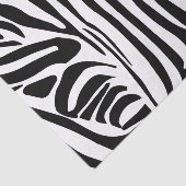 Zebrastrepen Tissuepapier (Detail)