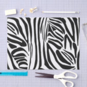 Zebrastrepen Tissuepapier (Craft)