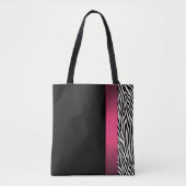 Zebrastrepen Tote Bag (Voorkant)