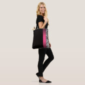 Zebrastrepen Tote Bag (Op model)