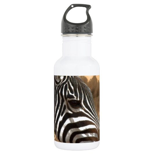 Zebrastrepen Waterfles (Voorkant)