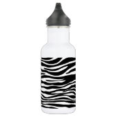 Zebrastrepen, Zwart En Wit Waterfles (Rechts)