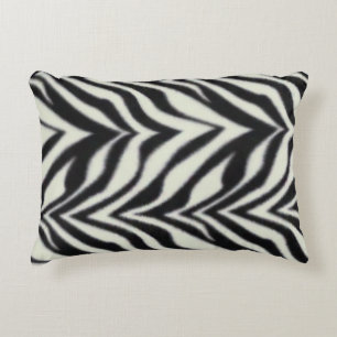 Zebrastrepen Zwart Wit Wilde Safari Accent Kussen