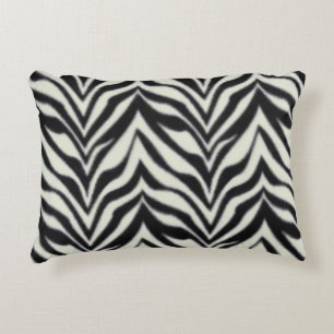 Zebrastrepen Zwart Wit Wilde Safari Accent Kussen