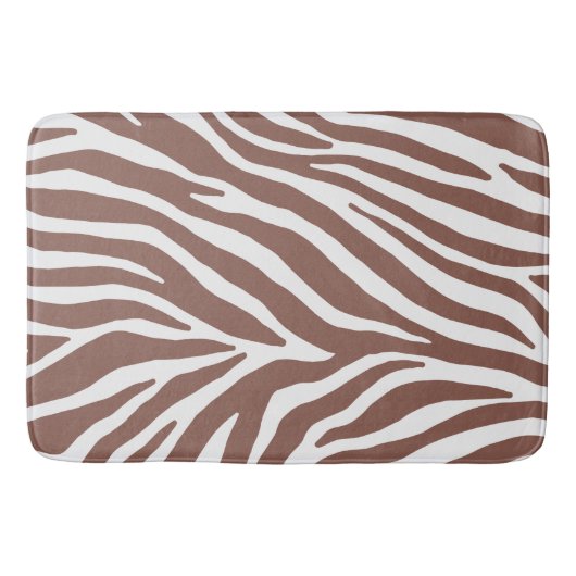 Zebrastrepenpatroon Badmat (Voorkant)